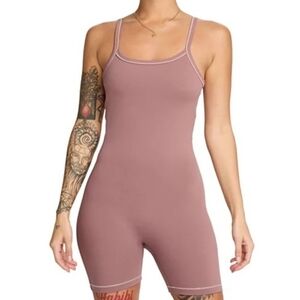 Nike One Dri Fit Short Bodysuit Romper Onesie Pull On Style XL NWT